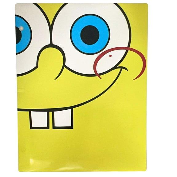 Sponge Bob 12"x9" Pocket File Folders: 1 Pack
