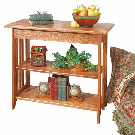 Sofa Table With Storage Unfinished Oak Bookshelf Kit