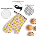 thumbnail image 3 of Sikiie Ducks And Pink Heart Oven Mitts and Pot Holders, Silicone Oven Gloves, Heat Resistant Oven Mitts 4Pcs Set, 3 of 6