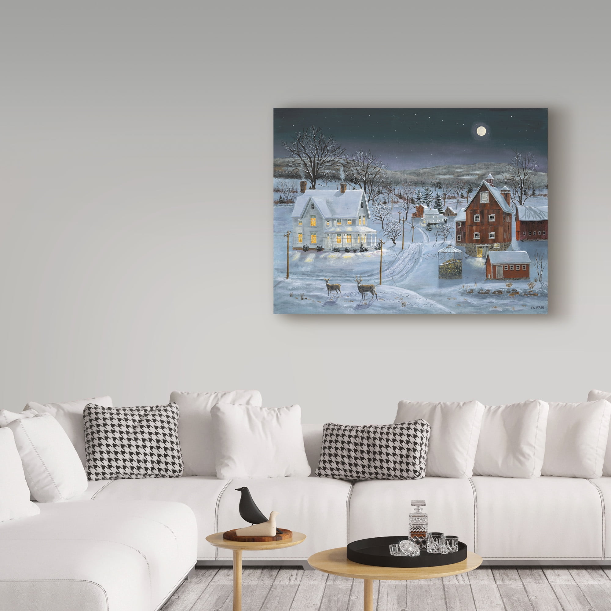Trademark Fine Art 'Romantic Evening' Canvas Art by Bob Fair