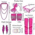 thumbnail image 3 of 80s Outfits For Women The 80's Costume Accessories For Women 1980s Costume 22 Pcs 80s Party Halloween Outfits, 3 of 5
