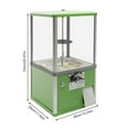 thumbnail image 2 of 25 Cents Coin Operated Vending Machine, Toy Capsule Vending Machine, Commercial Gumball Machine, 200 Capacity for 1.8"-2" Gashapon, Twister Balls, Capsule Toys, Gumball, Bouncy Balls, 2 of 18