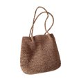 thumbnail image 1 of WRKEKC Clearance Oversized Straw Tote Bag - Foldable Beach Backpack for Travel & Daily Essentials, 1 of 7