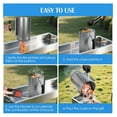 thumbnail image 6 of Charcoal Chimney Starter 12" H, Rapid Grill Starter Set with Gloves & Blower, 6 of 7