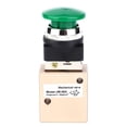 thumbnail image 1 of Mechanical Valve, Aluminum Alloy Material High Strength  Sealing Push Button Mechanical Valve 2 Position  For Industry, 1 of 8