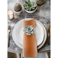 thumbnail image 3 of Cloth Napkins 1 Piece - 20x20 Inches, Gray Orange Washable Reusable Table Napkins, Modern Gradient Geometric Soft & Absortbent Dining Napkin for Party Wedding Hotel Restaurant, 3 of 8