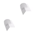 thumbnail image 4 of Ounissouiy Cake Corner Screed Cake Smoother Pulidor Cake Smooth Tools Gran angular Smoother Plastic Fondant Mold Baking Accessories blanco 8.3 cm 2piezas Ounissouiy CBP053535, 4 of 5