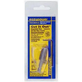 

Eazypower Eazypower 88243 Insert Bit #6 1-Way Screw Remover