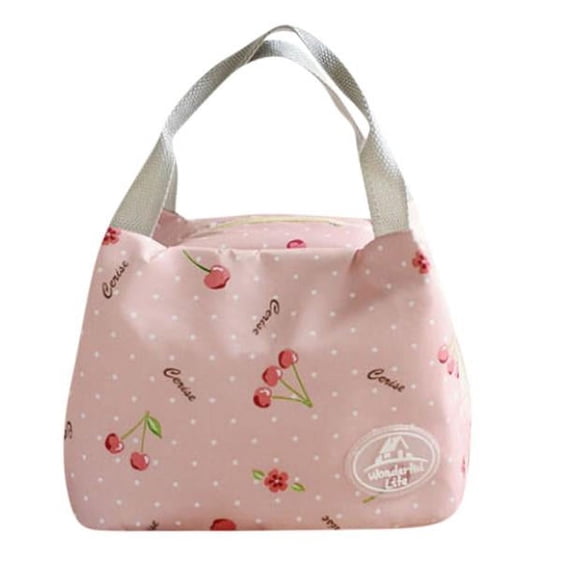 Bento Bag Bag LunchBox Lunch Insulated Cooler Picnic Tote Zipper PK Organizer Portable Lunch Bag