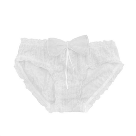 

Thin Breathable Panties Female Cotton Solid Color Light Breathable Girls Bow Low Waist Lifting Brief Stretchy Panties Female Underpanty Comfort Undergarments