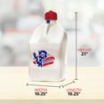 thumbnail image 2 of VP Racing 35221-CA, 5.5 Gallon Square Patriotic Motorsport Jug With Close-Trimmed Cap and Neck for Tighter Seal (1 Pack), 2 of 10
