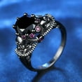 thumbnail image 3 of QQTDFG 925 Silver Fashion Men Women Jewelry Wedding Rings Cubic Zirconia Gift Size 6-13-9-#5, 3 of 9
