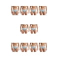 thumbnail image 3 of Guardurnaity 2x calzoncillos suaves súper elásticos cómodos para hombre, ropa interior para diario, calzoncillos sexis para hombre, Type2 NO2, 3 of 6