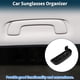 thumbnail image 3 of Estuche para gafas de sol de automóvil Unique Bargains para Audi A5 2012-2019, soporte para gafas de sol, caja de almacenamiento, plástico ABS negro, 1 juego, 3 of 7