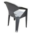 thumbnail image 2 of Cuatro Sillas de Plastico Gris FoodKeepers Tokio, 2 of 3