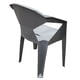 thumbnail image 2 of Cuatro Sillas de Plastico Gris FoodKeepers Tokio, 2 of 3