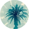 thumbnail image 2 of Stelfox, Norm 20x20 Black Ornate Wood Framed with Double Matting Museum Art Print Titled - Blue Palm I, 2 of 4