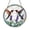 Acrylic 3.5 Inch, variant on Hummingbirds Lavender Field Stained Glass Suncatcher, Floral Nature Window Hanging Decor, Decorative Art Glass Panel Accent, Elegant Gift Idea for Mom