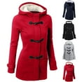 thumbnail image 5 of Women Jackets Winter Overcoat Zip Causal Outwear Coat Female Hooded Casaco Lady, 5 of 5