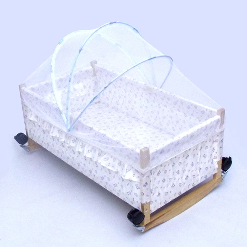 Baby mosquito net with attached bed best sale