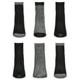 thumbnail image 2 of MeMoi Marled Buttersoft Low-Cut Socks 6 Pair Pack - Mens - Male, 2 of 4