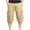 Khaki-07, variant on VIPOIN Mens Cargo Shorts Long Capri Below The Knee Shorts 3/4 Relaxed Fit Shorts with Pockets