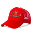 thumbnail image 1 of Gorra de béisbol de bola roja para niños, gorra de béisbol con visera de dibujos animados, sombrero de verano para sombra, Hip Hop, camionero, papá Fivean unisex, 1 of 2