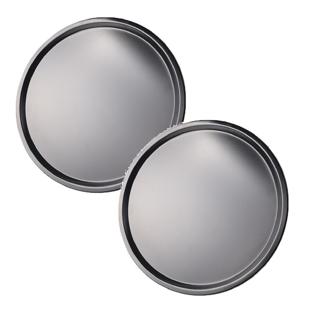 Oleegame 2PC Clean Size Bakeware Pan Pizza Perfect Nonstick 12inch To And Easy Non Stick Kitchen,Dining & Bar Black