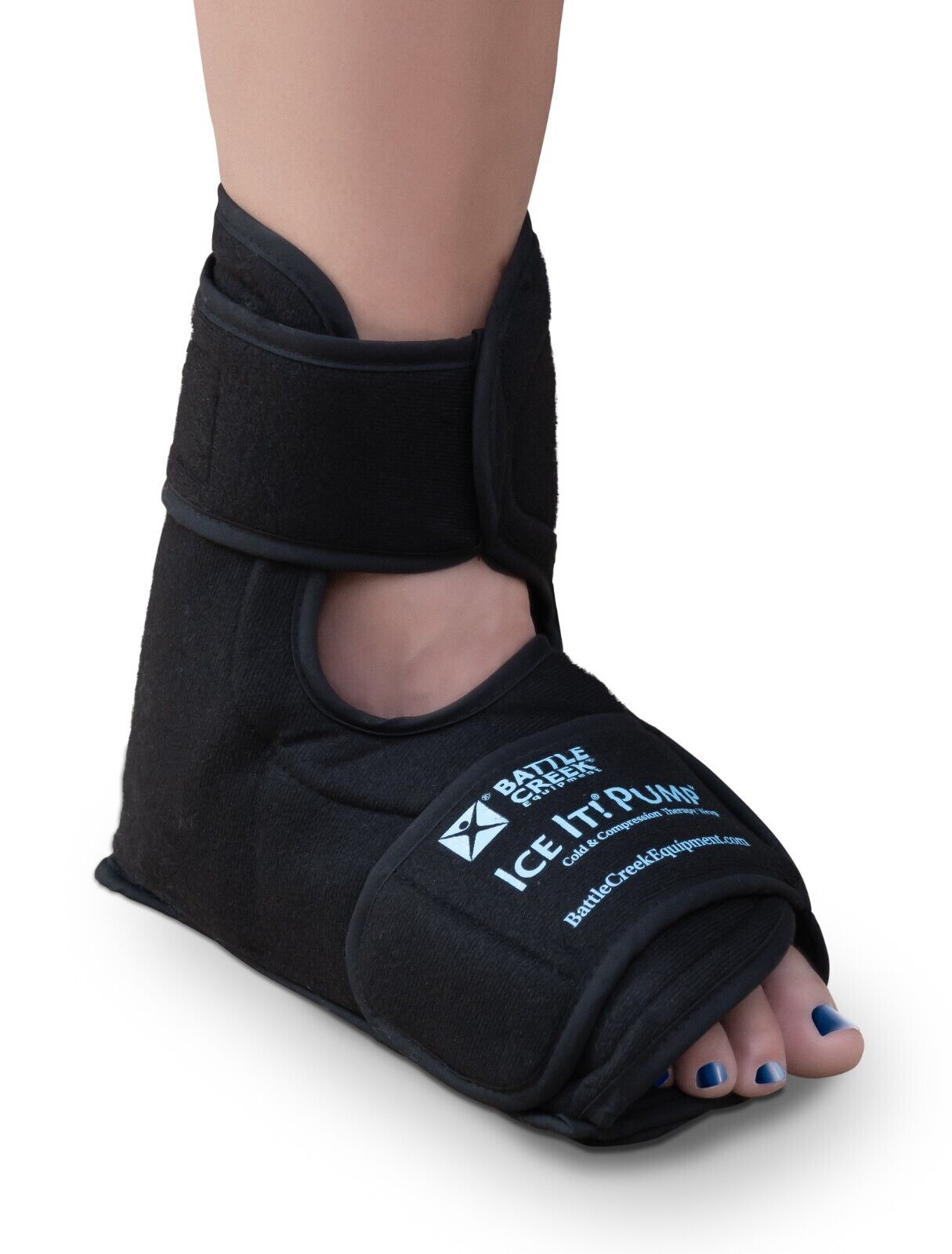 Battle Creek Ice It! Pump Cold & Compression Therapy Wrap - Foot & Ankle F00501