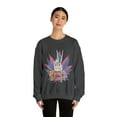 thumbnail image 3 of Peace Out Unisex Heavy Blend™ Crewneck Sweatshirt, 3 of 4