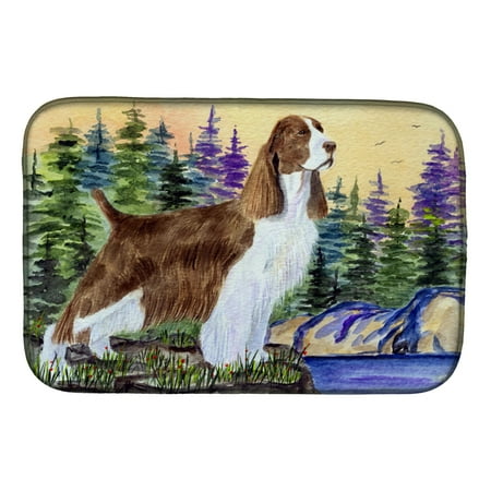

Caroline s Treasures SS8105DDM Springer Spaniel Dish Drying Mat 14 x 21 multicolor