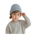 thumbnail image 2 of Auroural Winter winter hats for Kids Knit Hat Fashionable Children's Solid Color Woolen Hat Outdoor Casual Warm Pullover Knitted Hat Light Blue, 2 of 7