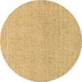 thumbnail image 1 of Ahgly Company Indoor Round Solid Brown Modern Area Rugs, 5' Round, 1 of 4