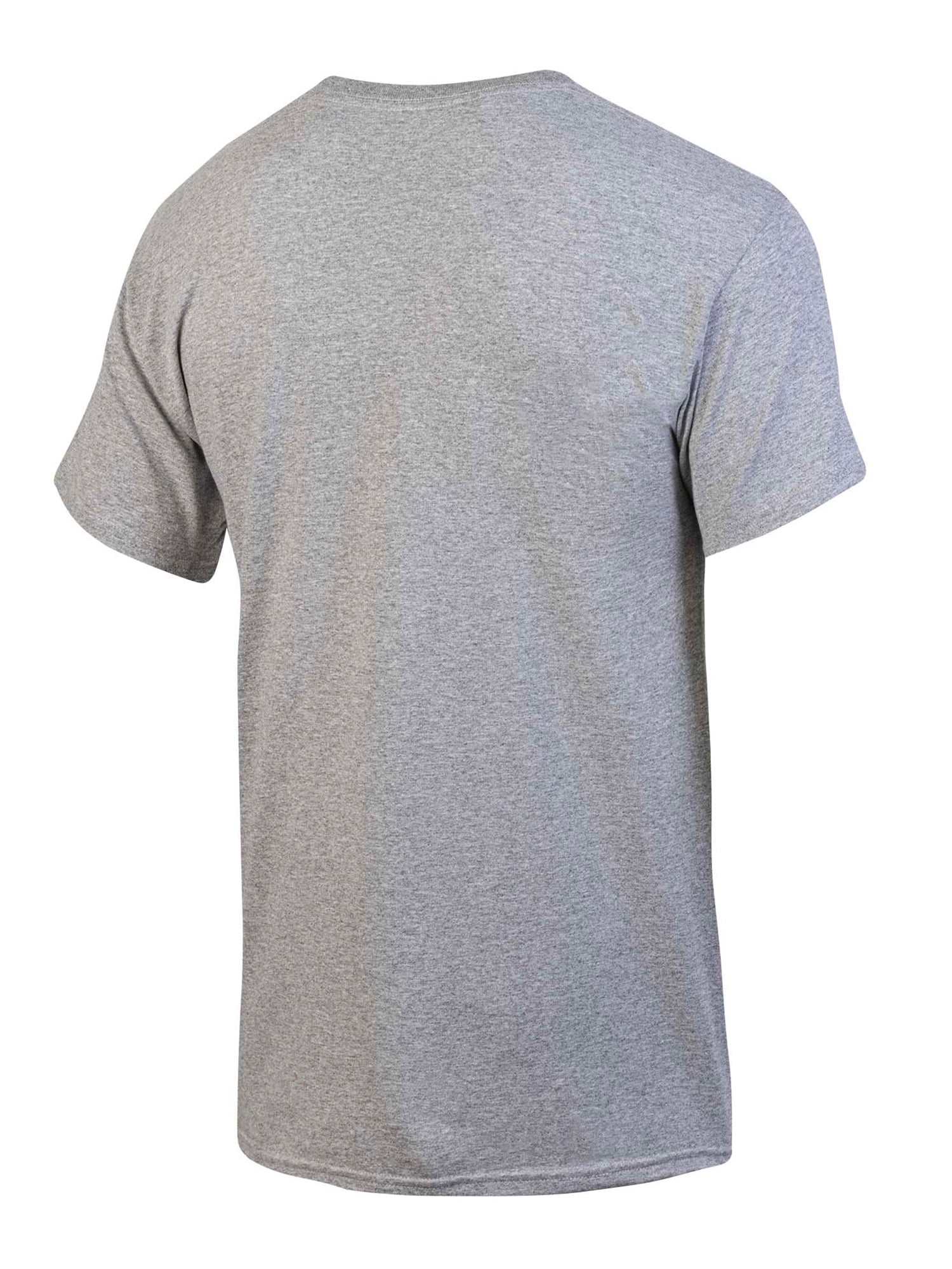 NCAA Men's Arkansas Razorbacks Gray Bar Logo Crewneck Tee