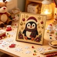 thumbnail image 6 of DIY Christmas Pearl Bead Painting Kit with Framed Canvas, Pattern Rhinestone Art Set with Instruction Manual, Festive DIY Craft, Decorative Tabletop and Wall Art for Decor, 6 of 6