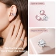 thumbnail image 2 of Auriculares Bluetooth Kinglucky de clip para oreja, color oro rosa, 2 of 6