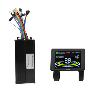 H-100 E-Bike Display Meter 40A 36V/48V/52V Sine Wave Controller Kit