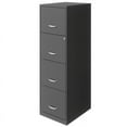 thumbnail image 4 of Scranton & Co 4-Drawer Modern Metal File Cabinet in Charcoal, 4 of 4