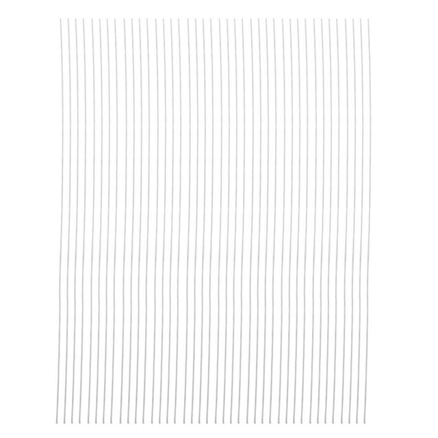 100 piezas de alambre floral blanco para arreglos florales tallo floral envuelto en papel para suministros de artesanía de bricolaje alambre de flores para ramas suministros de diseño floral