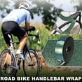 thumbnail image 2 of Unique Bargains 1 Pair Bike Handlebar Tapes Shockproof Bicycle Handlebar Grip Tape for Road Bike Green Purple, 2 of 6
