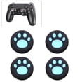 thumbnail image 1 of 4 Pcs Capuchons de Poignées pour Joysticks, Capuchons de Joysticks pour PS4/ PS3/ PS2/ XBOXone/ XBOX360 (Bleu), 1 of 5