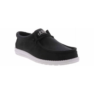 Hey Dude Men\'s Black and White Loafers Hey Dude - Wally Sport Knit Black White loafers - Ryses main image 4