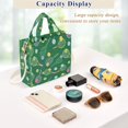 thumbnail image 5 of FORMRS Womens Corduroy Tote Bag Crossbody Shoulder Purse Handbag with Detachable Strap, Green Tennis Pattern, 5 of 7
