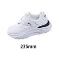 thumbnail image 2 of Zapatos de mujer, zapatillas de deporte informales, suela gruesa, duraderas, de cuero PU, zapatillas de deporte de ocio, zapatillas de deporte para mu Blanco 37 Fernando zapatillas de deporte de las mujeres que caminan, 2 of 7
