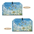 thumbnail image 4 of TSOVTHRID Butterfly Daisy Blue Sky Print Toaster Oven Cover Microwave Oven Dust Cover Oil-Proof Kitchen Appliance Protector Dirt and Fingerprint Protection, 20.9"W x 15.7"D x 12.4"H, L, 4 of 7