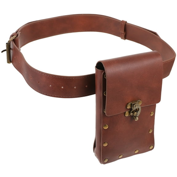 Onaparter Vintage Bag Purses Belt Outdoor Women Waist Renaissance Sports Pouch for Trendy Phone Wallet Miss （Brown）