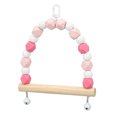 thumbnail image 1 of Hanging Swing Toy, Crisp Sound Catch Attention Bell Birds Swing Toy  For Finches, 1 of 8