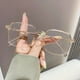 thumbnail image 4 of Gafas anti-luz azul sin prescripción, gafas retro cuadradas, gafas lisas, gafas con acabado para miopía, 4 of 4