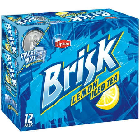 lipton brisk iced tea Serving size: 8 ounces tea type: caffeinated store: in a dry location at room temperature exterior container: plastic bottle dietary needs: naturally flavored, . lipton brisk iced tea Serving size: 8 ounces tea type: caffeinated store: in a dry location at room temperature exterior container: plastic bottle dietary needs: naturally flavored, .