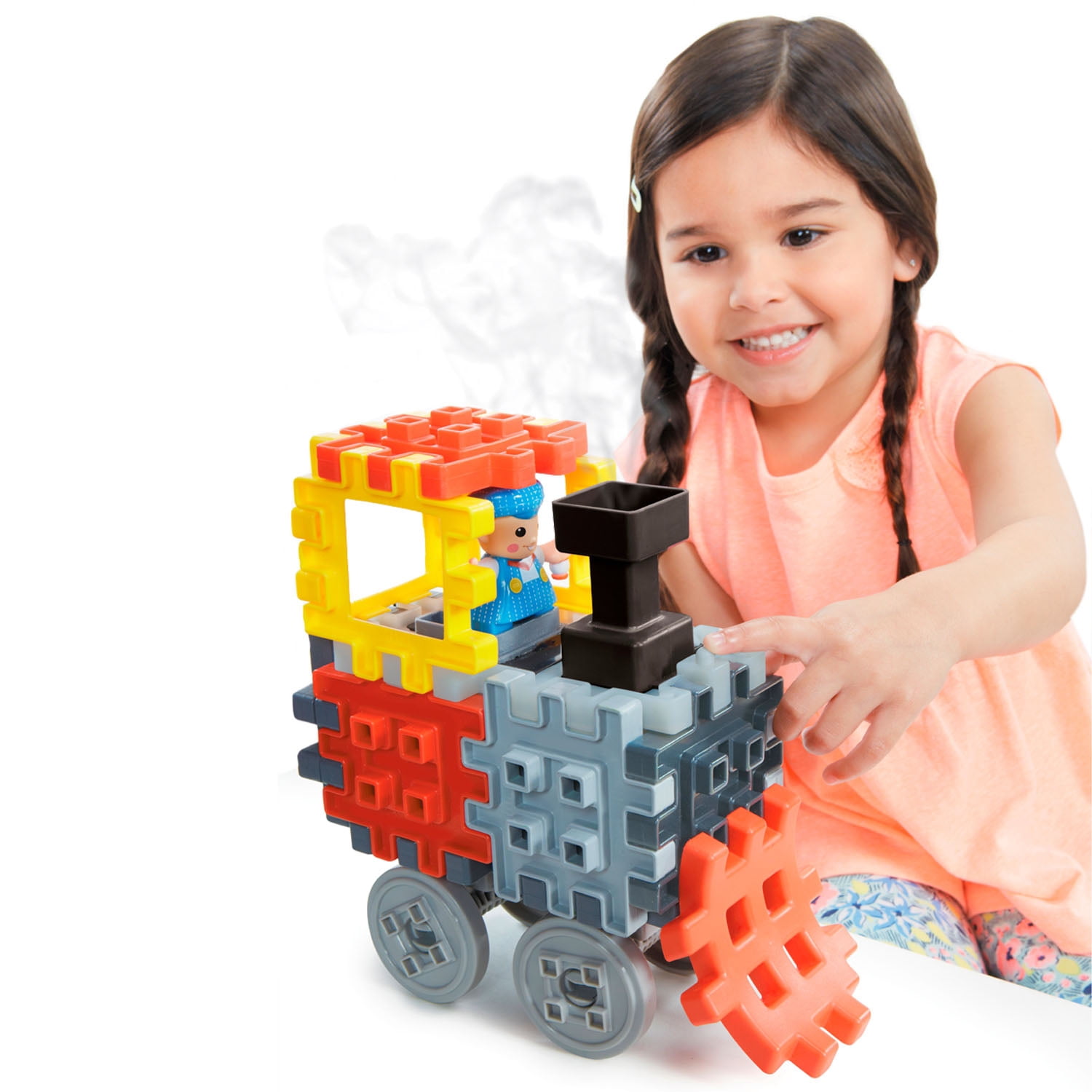 little tikes waffle blocks train set